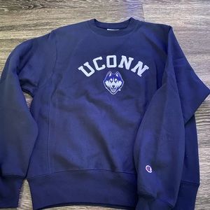 Champion Reverse Weave UConn Crewneck